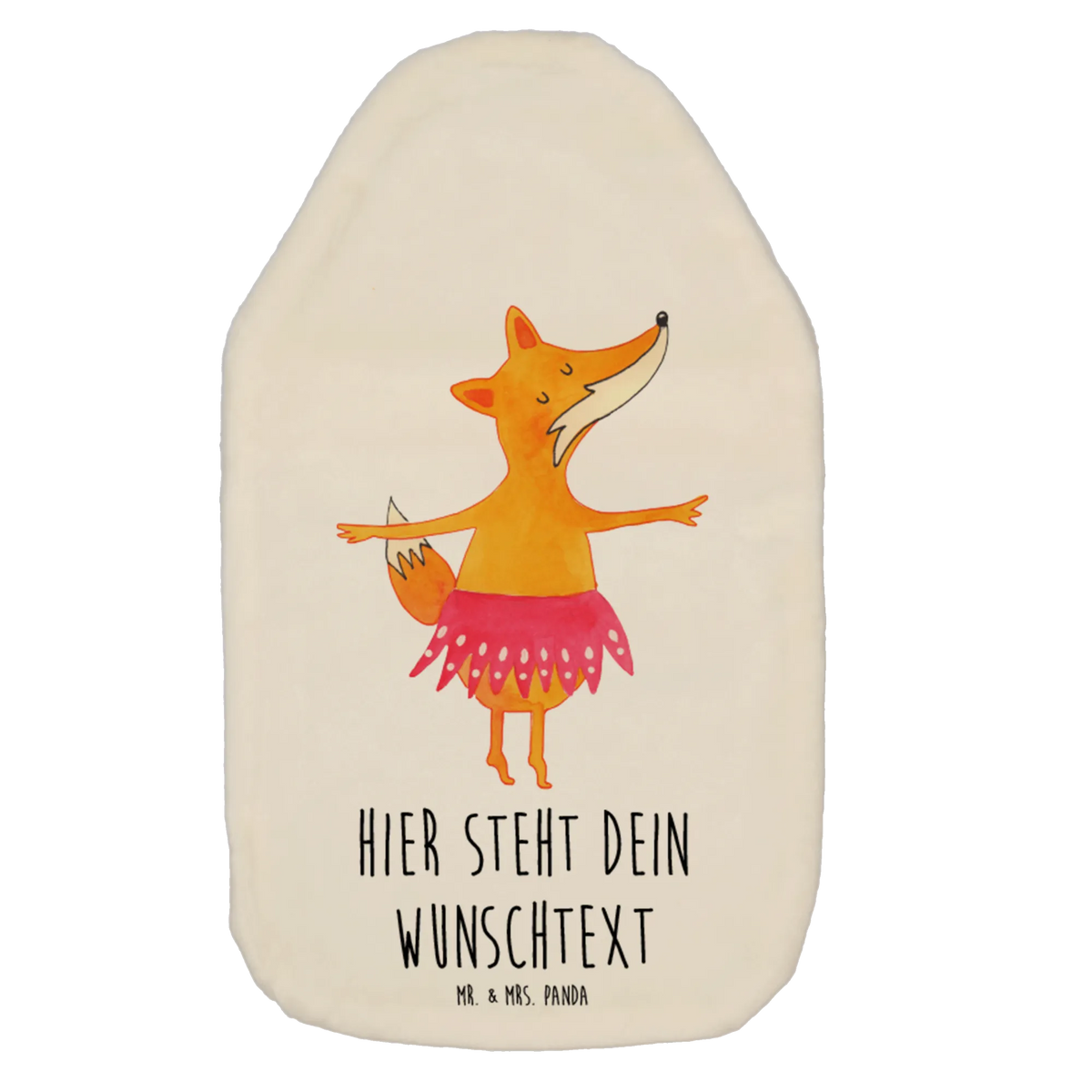 Personalisierte Wärmflasche Fuchs Ballerina Individuelle Wärmflasche, Personalisierte Wärmflasche, Wärmflasche personalisiert, Personalisierbare Wärmflasche, Wärmflasche individualisiert, Wärmekissen mit Namen, Wärmflasche personalisierbar, Personalisierte Bettflasche, Bettflasche personalisiert, Fuchs, Einladung, Füchsin, Ballett, Fuchs Spruch, Party, Füchse, Tanzen, Geburtstag, Ballerina, Tänzerin