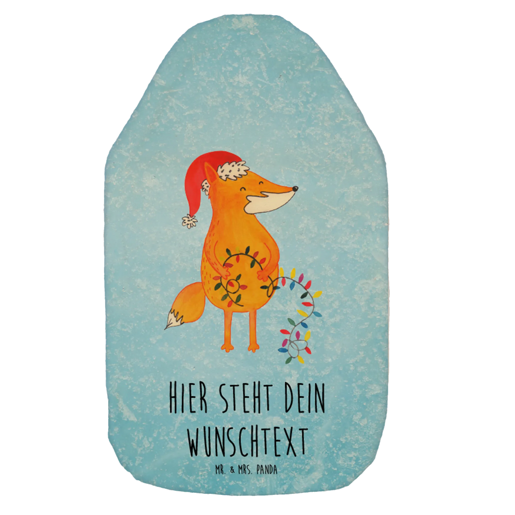 Personalisierte Wärmflasche Fuchs Weihnachten Personalisierte Wärmflasche mit Bezug, Wärmflasche mit Namen, Kinderwärmflasche mit Namen, Personalisierte Kinderwärmflasche, Personalisierte Wärmflasche, Personalisierte Kinder Wärmflasche, Personalisiertes Wärmekissen, Personalisierter Wärmflaschenbezug, Kinder Wärmflasche mit Namen, Personalisiertes Körnerkissen, Körnerkissen mit Namen, Wärmekissen mit Namen, Wärmflaschenbezug mit Namen, Winter, Weihnachten, Weihnachtsdeko, Nikolaus, Advent, Heiligabend, Wintermotiv, Füchse, Geschenk Weihnachten, Fuchs, Weihnachtszeit, Weihnachtsmann, Spruch schön