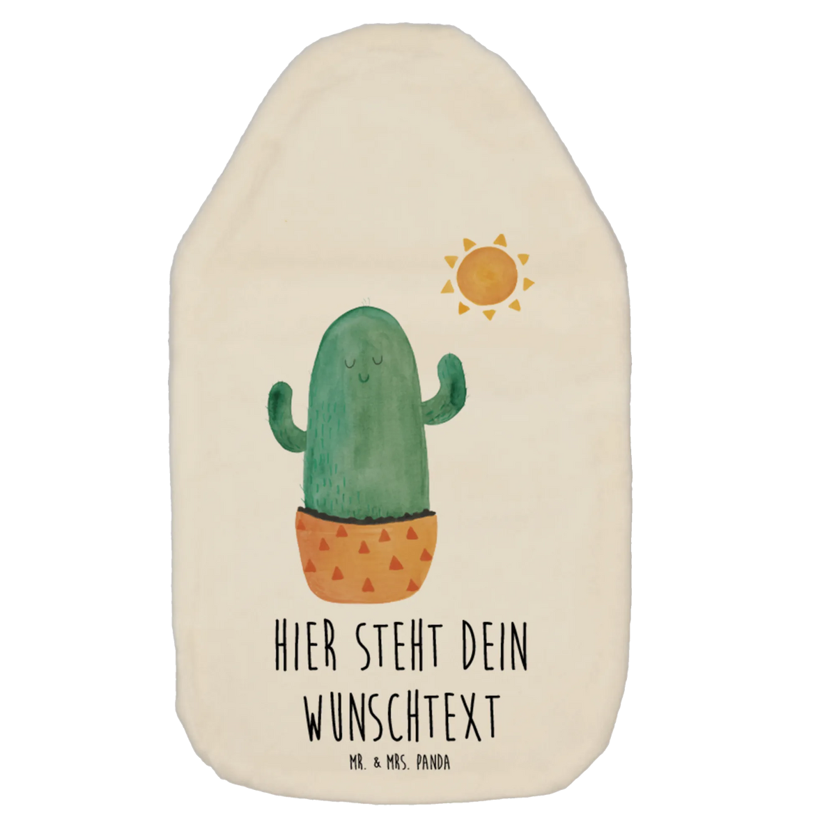 Personalised hot water bottle cactus Sun cactus, cactuses, plants, cactus plant, small green cactus, new start, lovesickness gift, love cactus love, separation, divorce, adultery, sunshine, happiness, sun, lovesickness, happy, motivation, gift idea, girlfriend