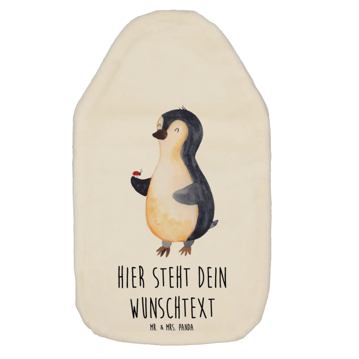 Personalisierte Wärmflasche Pinguin Marienkäfer Wärmflasche individualisiert, Wärmekissen mit Namen, Personalisierte Bettflasche, Wärmflasche personalisiert, Individuelle Wärmflasche, Wärmflasche personalisierbar, Personalisierte Wärmflasche, Personalisierbare Wärmflasche, Bettflasche personalisiert, Pinguin, Freude, Liebe, Lebensfreude, Pinguine, Wunder, Glück, Marienkäfer