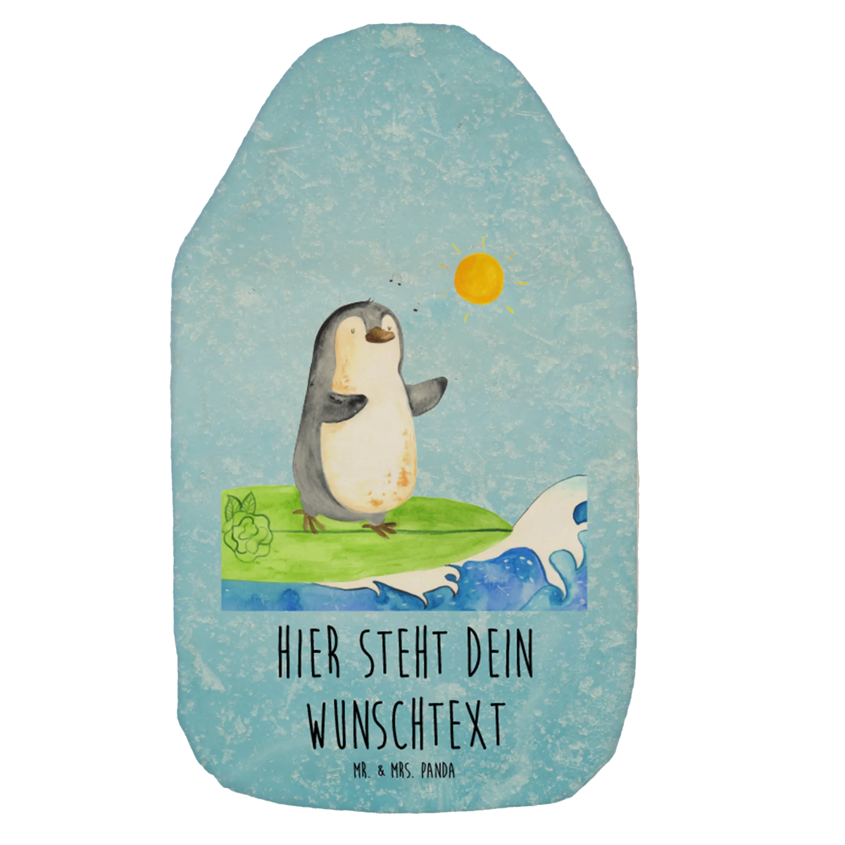 Personalisierte Wärmflasche Pinguin Surfer Bettflasche personalisiert, Personalisierte Bettflasche, Personalisierte Wärmflasche, Personalisierbare Wärmflasche, Wärmflasche personalisiert, Wärmekissen mit Namen, Individuelle Wärmflasche, Wärmflasche individualisiert, Wärmflasche personalisierbar, Pinguin, Pinguine, Wellen, Surfer, Wellen Reiten, Hawaii, Surfen, Portugal, Urlaub