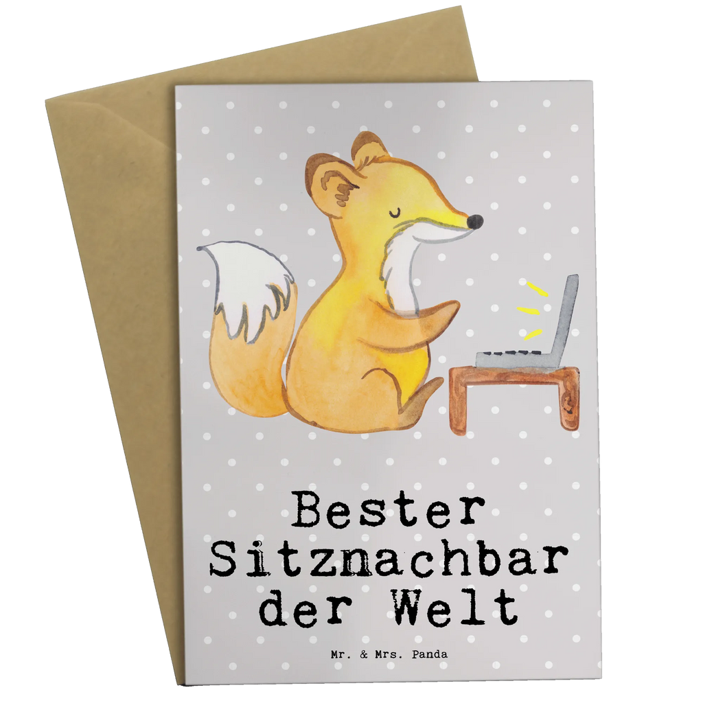 Grußkarte Fuchs Bester Sitznachbar der Welt abiturkarte, einladungskarten, kommunionskarte, Motivkarte, neujahrskarte, Glückwunschkarte, jubiläumskarte, weihnachtskarten, Grußkarten, hochzeitskarten, vatertagskarte, osterkarte, osterkarten, Beileidskarte, glückwunschkarten, Grußkarte, Klappkarte, babykarte, genesungskarte, spruchkarte, firmungskarte, valentinstagskarte, dankeskarten, Geschenkidee, Geschenk, Schenken, Mitbringsel, Geburtstag, Geburtstagsgeschenk, für, Danke, Dankeschön, Bedanken, Freude machen, Geschenktipp, Universität, Hochschule, Mitstudent, Mitschüler, Stuhlnachbar, Uni, Tischnachbar, Nachbar, Seminar, Schule, Sitznachbar, Kommilitone