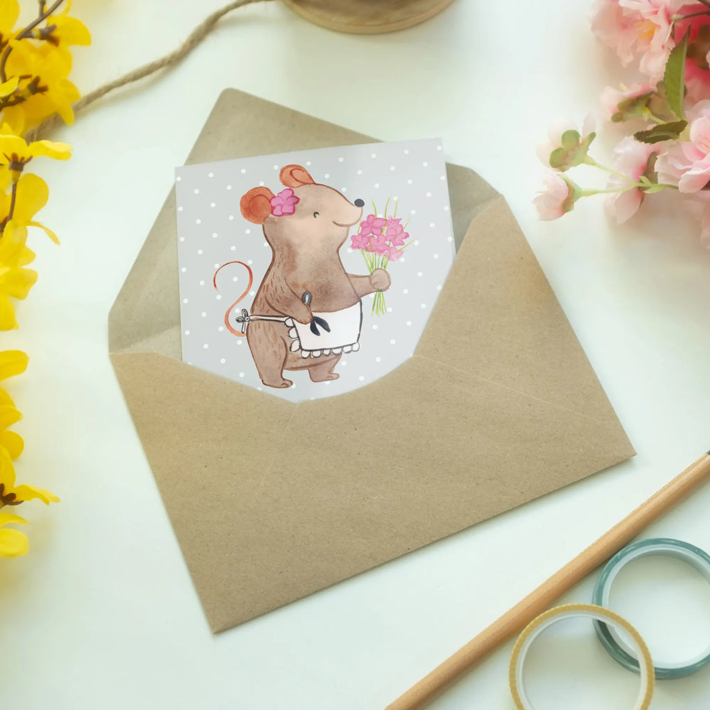 Greetings card Mouse Best neighbor in the world birthday card, folding card, invitation card, greeting card, wedding card, for, thank you, gift, giving, birthday, birthday present, gift idea, souvenir, make you happy, gift tip, neighbors, neighborhood, friend, friendship, neighbor, Neighbor, resident