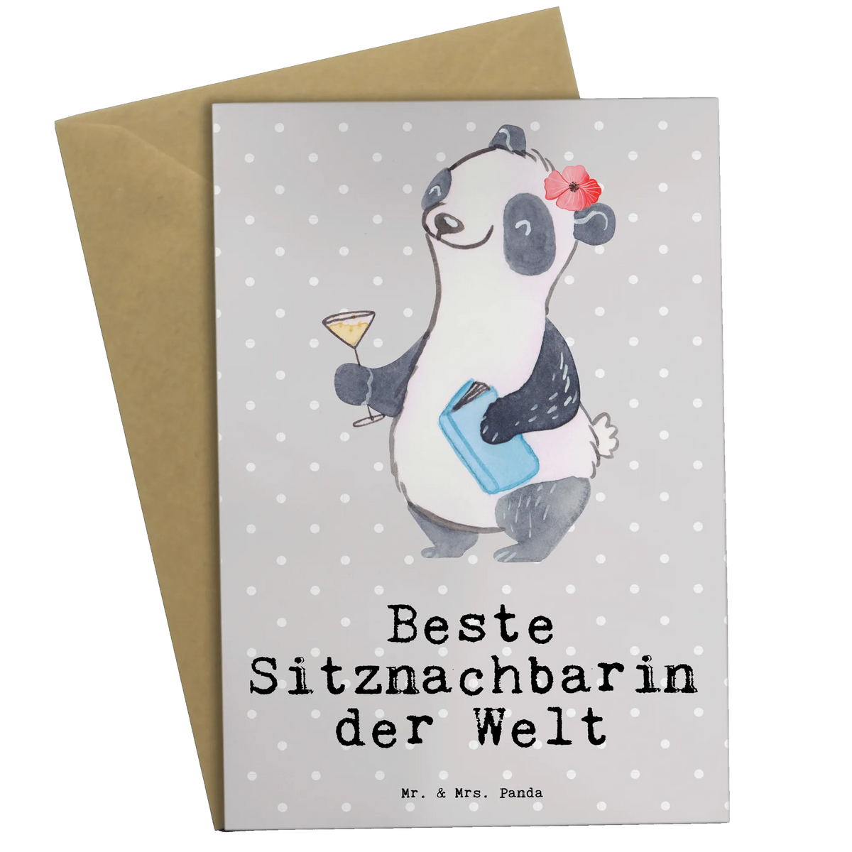 Grußkarte Panda Beste Sitznachbarin der Welt Grußkarte, hochzeitskarten, kommunionskarte, weihnachtskarten, abiturkarte, jubiläumskarte, glückwunschkarten, einladungskarten, Beileidskarte, valentinstagskarte, Glückwunschkarte, firmungskarte, Grußkarten, Motivkarte, neujahrskarte, osterkarten, osterkarte, Klappkarte, genesungskarte, dankeskarten, vatertagskarte, babykarte, spruchkarte, Geschenkidee, Geschenk, Schenken, Mitbringsel, Geburtstag, Geburtstagsgeschenk, für, Danke, Dankeschön, Bedanken, Freude machen, Geschenktipp, Universität, Tischnachbar, Mitstudentin, Stuhlnachbar, Sitznachbarin, Hochschule, Kommilitone, Mitschülerin, Beste Sitznachbarin Der Welt, Seminar, Nachbarin, Weltbeste Sitznachbarin, Uni, Schule