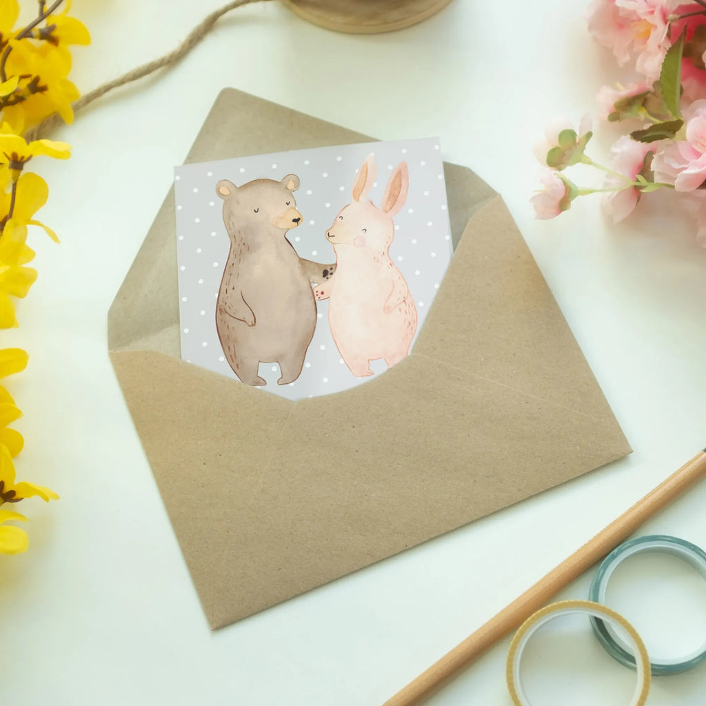 Greetings card Hare best buddy in the world invitation card, folding card, wedding card, greeting card, birthday card, for, thank you, gift, giving, birthday, birthday present, gift idea, souvenir, make you happy, gift tip, sweetheart, best friend, bro, friendship, buddy, best, cronies, best friends, colleague