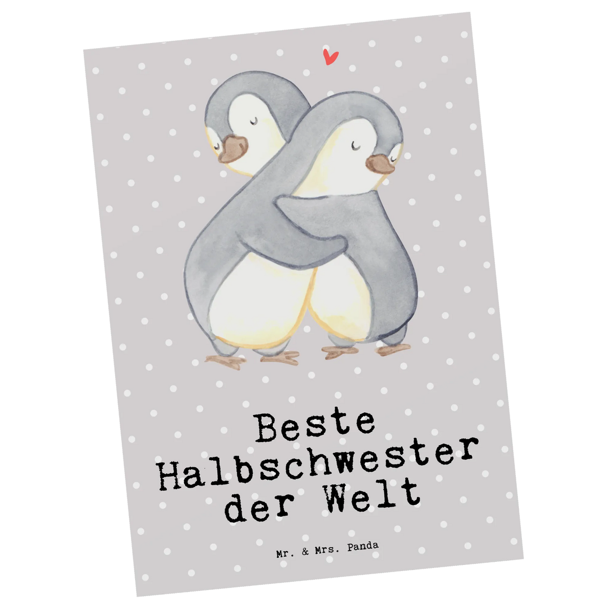 Postkarte Pinguin Beste Halbschwester der Welt Postkarten, einzelkarte, Kunstkarten, Postkarte, Designkarte, Ansichtskarten, bildkarte, Ansichtskarte, spruchkarte, Motivkarte, Fotokarte, Grußkarte, kunstkarte, Geschenkidee, Geschenk, Schenken, Mitbringsel, Geburtstag, Geburtstagsgeschenk, für, Danke, Dankeschön, Bedanken, Freude machen, Geschenktipp, Halbschwester, Stiefschwester, Tochter, Familie, Kleinigkeit, Geschwister, Kinder, Schwesterherz, Liebe, Beste, Stiefgeschwister, Schwester, Sister, Schwestern