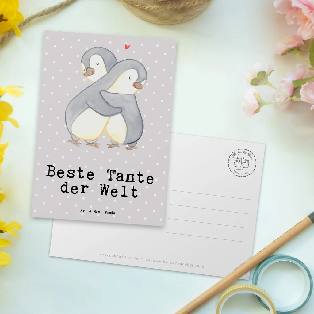 Postcard penguin best aunt in the world kunstkarte, Ansichtskarte, spruchkarte, Postkarten, bildkarte, Grußkarte, Motivkarte, Designkarte, einzelkarte, Postkarte, Fotokarte, Kunstkarten, Ansichtskarten, Geschenkidee, Geschenk, Schenken, Mitbringsel, Geburtstag, Geburtstagsgeschenk, für, Danke, Dankeschön, Bedanken, Freude machen, Geschenktipp, Tante, Kleinigkeit, Nichte, Taufpartner, Neffe, Lieblingstante, Familie, Patentante, Taufe, Paten Tante