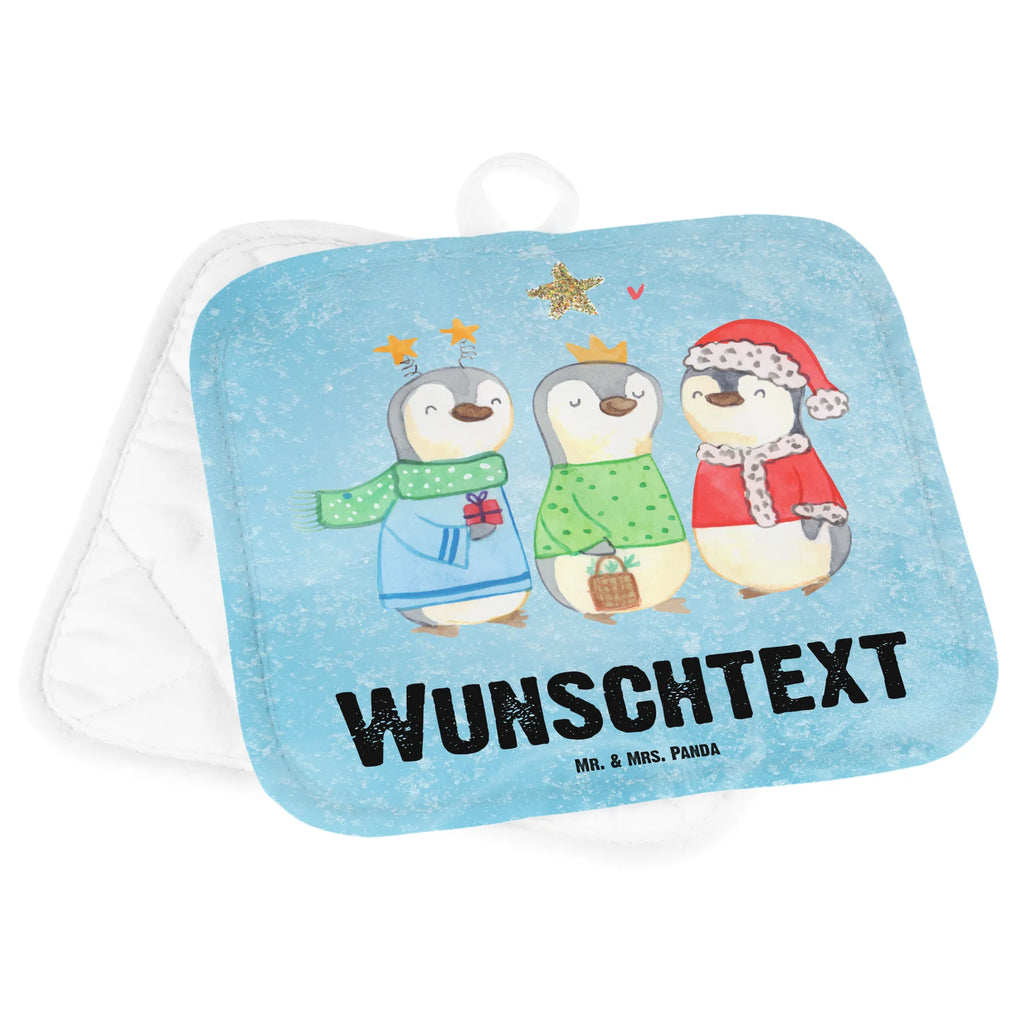 Personalised pot holder wintertime Holy Three Kings Winter, Christmas, Christmas time, snow, Christmas days, Epiphany, Christmas present, Santa Claus, Christmas Eve