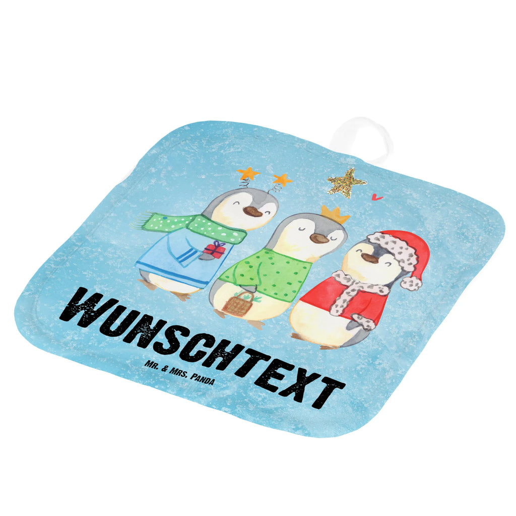 Personalised pot holder wintertime Holy Three Kings Winter, Christmas, Christmas time, snow, Christmas days, Epiphany, Christmas present, Santa Claus, Christmas Eve