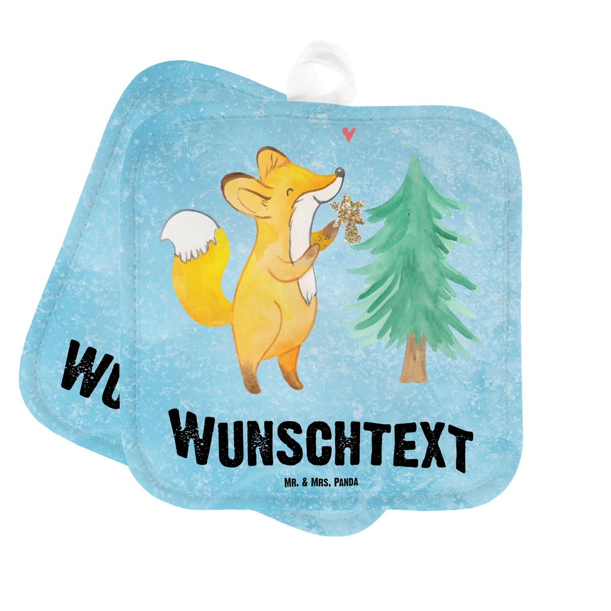 Personalisierte Topflappen Fuchs  Weihnachtsbaum Küchenzubehör personalisiert, Topflappen selbst gestalten, Küchenaccessoires personalisiert, Topflappen Set Personalisiert, Küchentextilien personalisiert, Topfhandschuhe personalisiert, Topflappen bedrucken, Personalisierte Topflappen, Topflappen Personalisiert, Topfhandschuhe mit Namen, Personalisierte Topfhandschuhe, Topflappen mit Namen, Weihnachten, Winter, Weihnachtsdeko, Nikolaus, Advent, Heiligabend, Wintermotiv, Weihnachtszeit, Weihnachtsmann, Weihnachtsdekoration, Fuchs, Weihnachtstage, Schlittschuh
