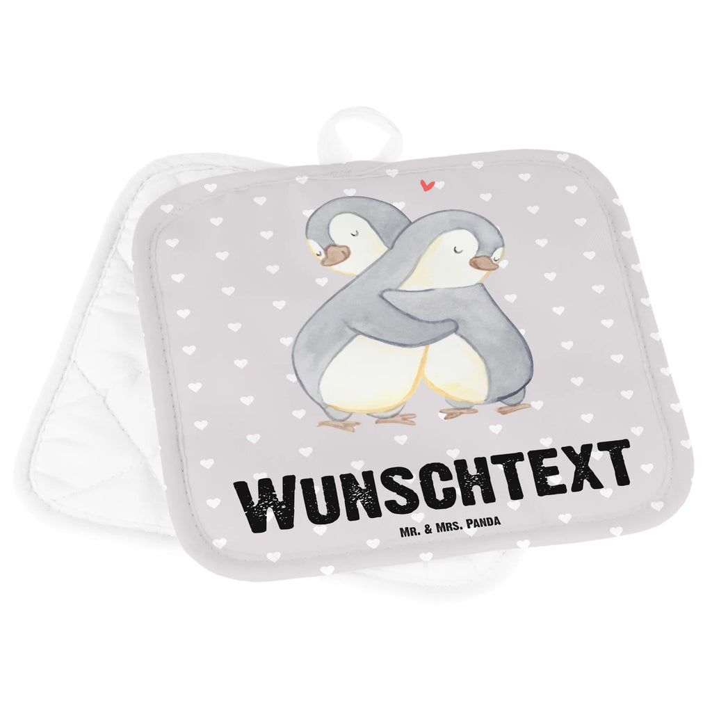 Personalisierte Topflappen Pinguine Kuscheln Topflappen personalisiert, Personalisierter Ofenhandschuh, Personalisierte Topfuntersetzer, Topflappen Set personalisiert, Topflappen mit Namen, Namensaufdruck, Liebe, Partner, Freund, Freundin, Ehemann, Ehefrau, Heiraten, Verlobung, Heiratsantrag, Liebesgeschenk, Jahrestag, Hocheitstag, Hochzeitstag, Valentinstag, Geschenk für Frauen, für Ehemann, Mitbringsel, Geschenk für Freundin, für Männer, Geschenk für Partner, Liebesbeweis