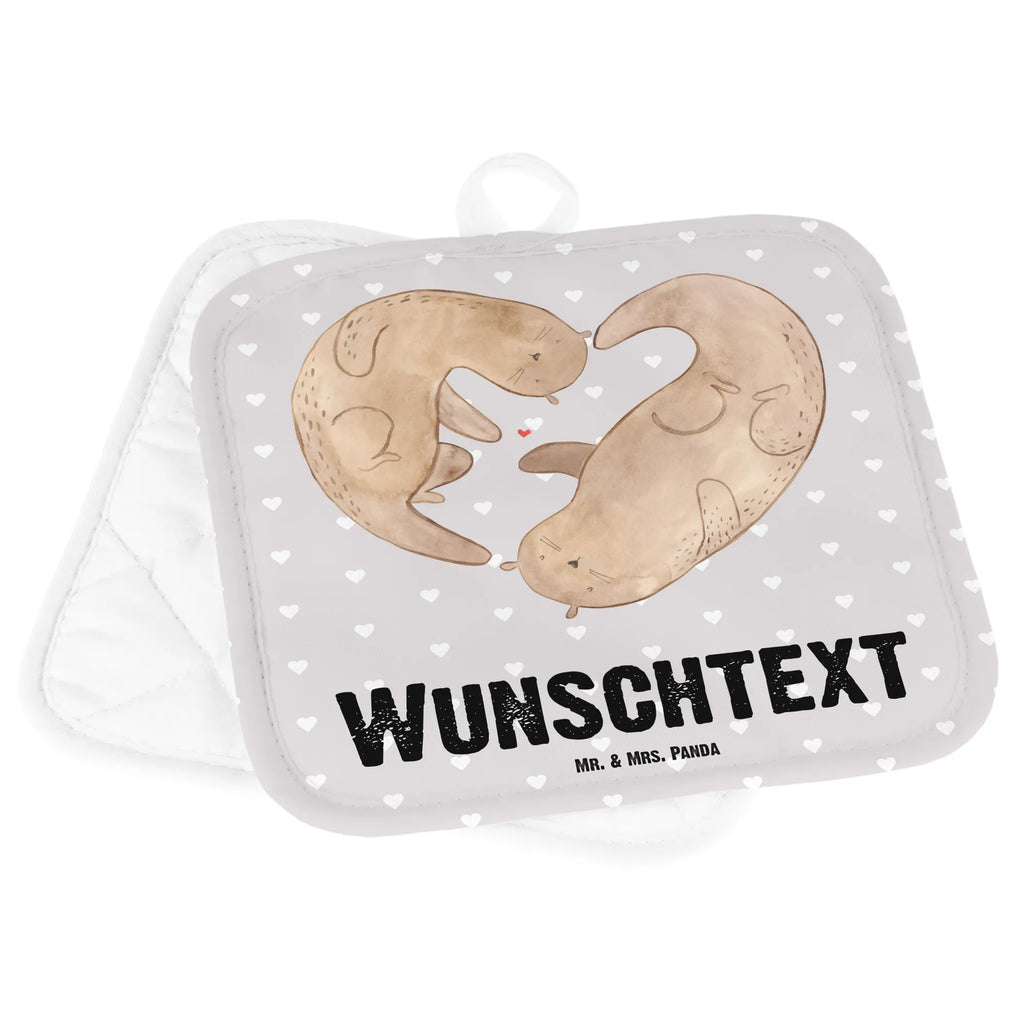 Personalisierte Topflappen Otter Valentine Topflappen Set Personalisiert, Topflappen mit Namen, Namensaufdruck, Topflappen Personalisiert, Personalisierte Topfuntersetzer, Personalisierter Ofenhandschuh, Freundin, Freund, Liebe, Liebesgeschenk, Jahrestag, Verlobung, Partner, Ehemann, Ehefrau, Heiraten, Heiratsantrag, Hocheitstag, Valentinstag, Geschenk für Freundin, Geschenk für Frauen, Liebesbeweis, Mitbringsel, für Ehemann, für Männer, Hochzeitstag, Geschenk für Partner