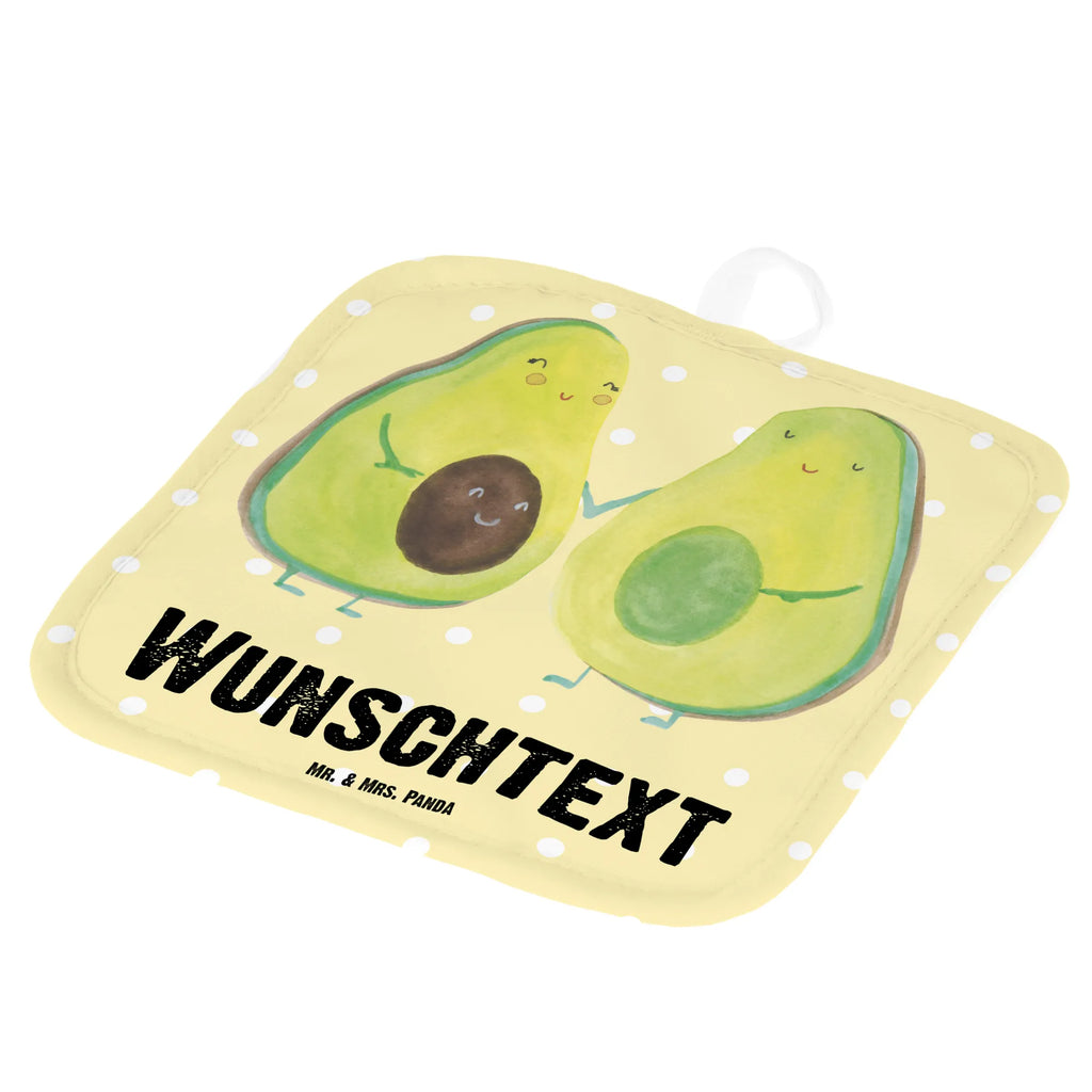 Personalised pot holder avocado pair avocado, vegetables, avocados, love, birth, baby shower, wedding, family, baby party, children, pregnancy, avocuddle