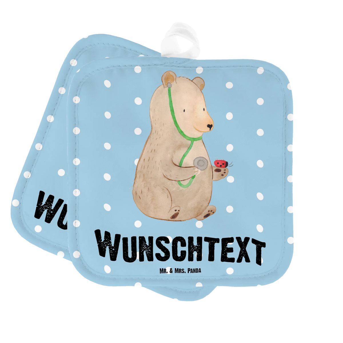 Personalisierte Topflappen Bär Arzt Topflappen Set Personalisiert, Topfhandschuhe personalisiert, Personalisierte Topflappen, Topflappen selbst gestalten, Küchentextilien personalisiert, Küchenaccessoires personalisiert, Personalisierte Topfhandschuhe, Topflappen mit Namen, Topflappen Personalisiert, Topflappen bedrucken, Küchenzubehör personalisiert, Topfhandschuhe mit Namen, Teddy, Bär, Teddybär, Doktorin, Professorin, Arzt, Professor, Ärztin, Doktor