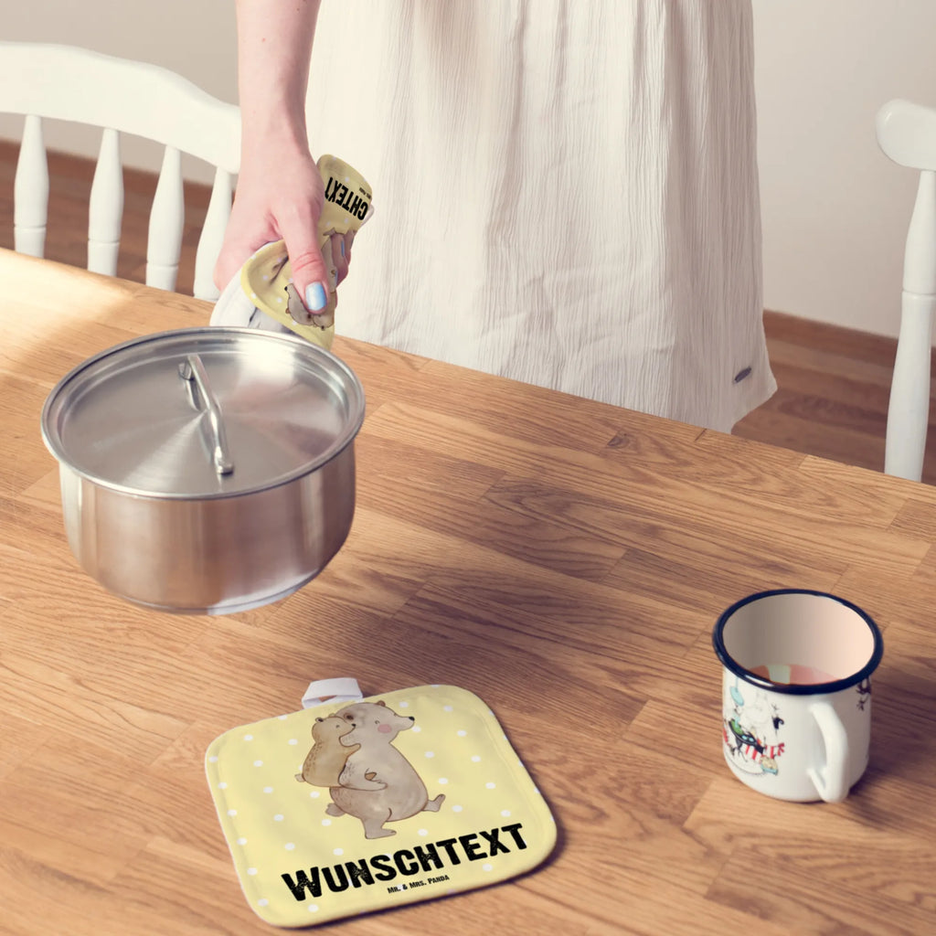 Personalised pot holder Papa Bear Topflappen mit Namen, Personalisierte Topfuntersetzer, Personalisierter Ofenhandschuh, Namensaufdruck, Topflappen Set personalisiert, Topflappen personalisiert, Familie, Vatertag, Muttertag, Bruder, Schwester, Mama, Papa, Oma, Opa, Papi, Geburtstag, Vati, Onkel, Vater, Geschenk