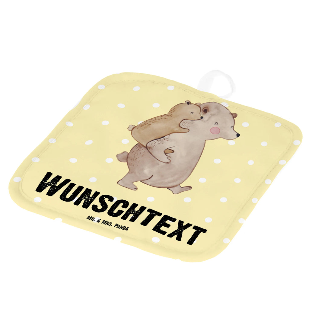Personalised pot holder Papa Bear Topflappen mit Namen, Personalisierte Topfuntersetzer, Personalisierter Ofenhandschuh, Namensaufdruck, Topflappen Set personalisiert, Topflappen personalisiert, Familie, Vatertag, Muttertag, Bruder, Schwester, Mama, Papa, Oma, Opa, Papi, Geburtstag, Vati, Onkel, Vater, Geschenk