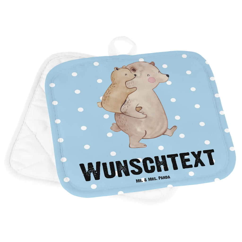 Personalised pot holder Papa Bear Topflappen mit Namen, Personalisierte Topfuntersetzer, Personalisierter Ofenhandschuh, Namensaufdruck, Topflappen Set personalisiert, Topflappen personalisiert, Familie, Vatertag, Muttertag, Bruder, Schwester, Mama, Papa, Oma, Opa, Papi, Geburtstag, Vati, Onkel, Vater, Geschenk
