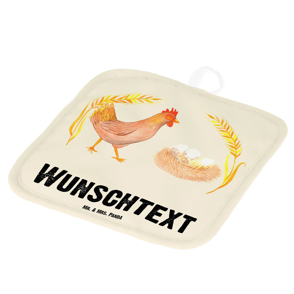 Personalised pot holder Chicken Proud farm, farm animals, animals, saying, birth, chicken, hen, yard, cock, country life, pregnancy, eggs, magic, motivation