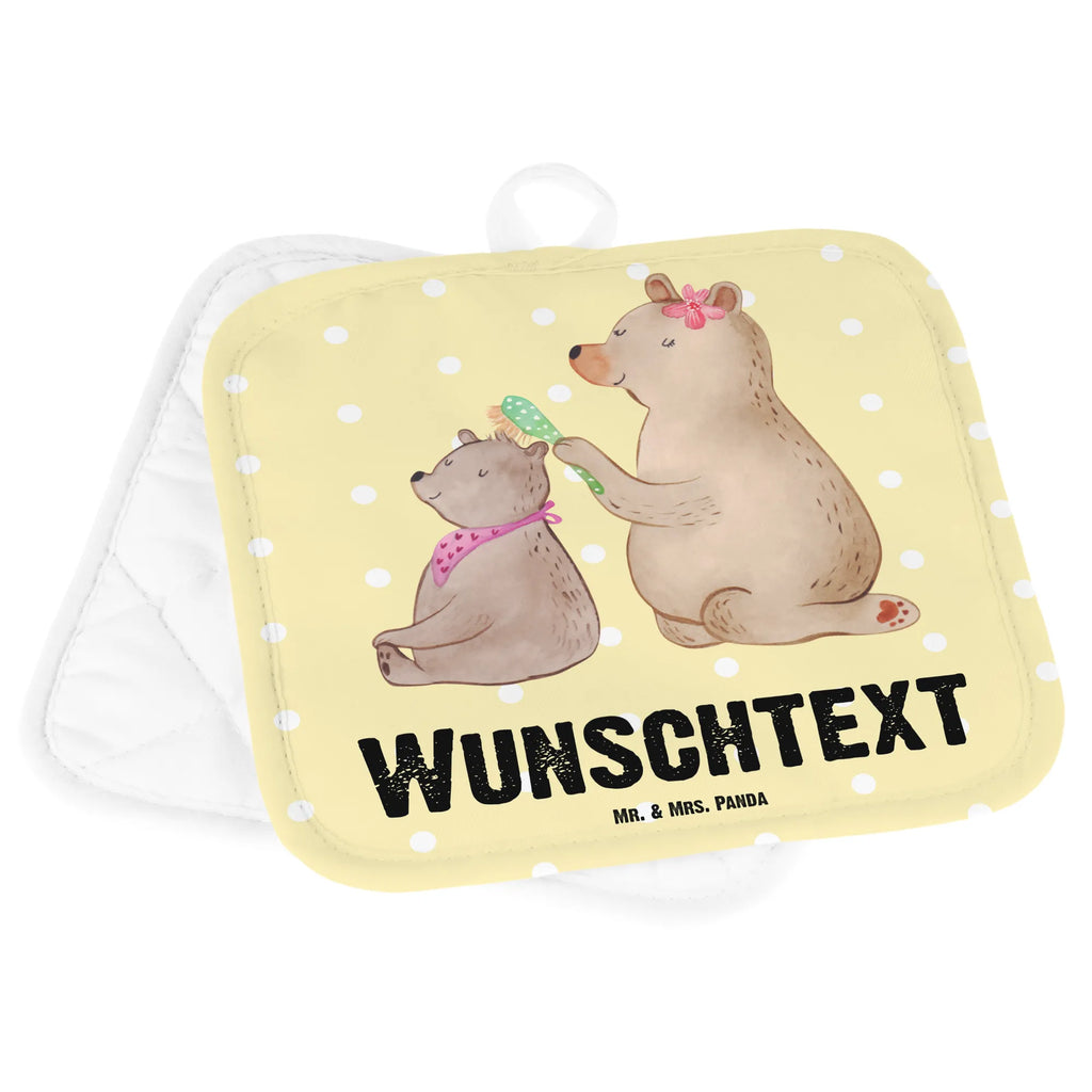 Personalised pot holder bear child Topflappen Set personalisiert, Personalisierte Topfuntersetzer, Personalisierter Ofenhandschuh, Namensaufdruck, Topflappen personalisiert, Topflappen mit Namen, Familie, Vatertag, Muttertag, Bruder, Schwester, Mama, Papa, Oma, Opa, Mutti, Mutter, Geschenk