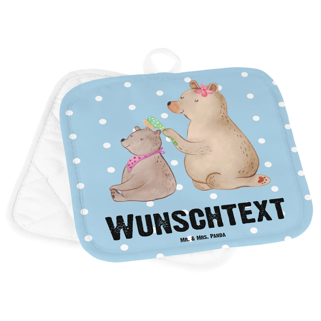 Personalised pot holder bear child Topflappen Set personalisiert, Personalisierte Topfuntersetzer, Personalisierter Ofenhandschuh, Namensaufdruck, Topflappen personalisiert, Topflappen mit Namen, Familie, Vatertag, Muttertag, Bruder, Schwester, Mama, Papa, Oma, Opa, Mutti, Mutter, Geschenk
