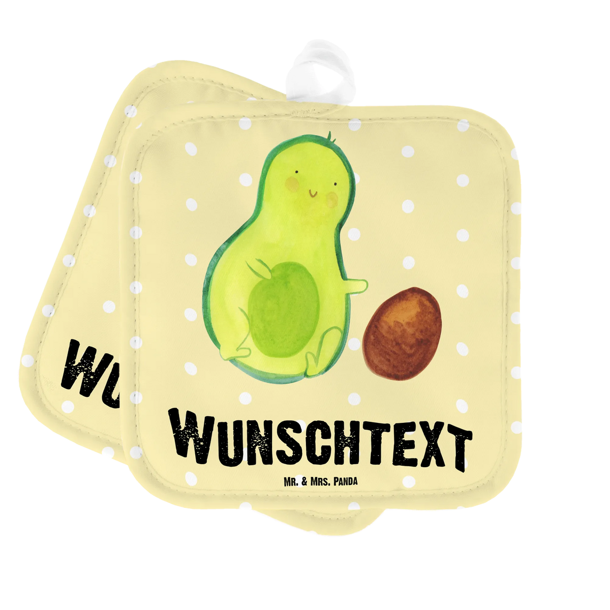 Spersonalizowane rękawice kuchenne Awokado pestka toczy się Awokado, Warzywa, Wegan, Zdrowy