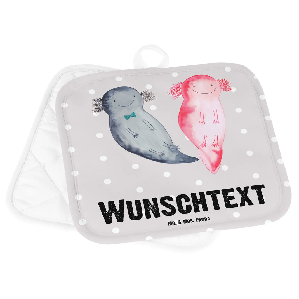 Personalisierte Topflappen Axolotl Axel+Lotte Personalisierte Topfuntersetzer, Topflappen mit Namen, Topflappen Set personalisiert, Personalisierter Ofenhandschuh, Topflappen personalisiert, Namensaufdruck, Axolotl, Molch, Lurch, Lurche, Freund, Axolot, Schwanzlurch, Verlobter, große Liebe, Valentinstag, Liebesbeweis, Liebe, Jahrestag, Ehemann