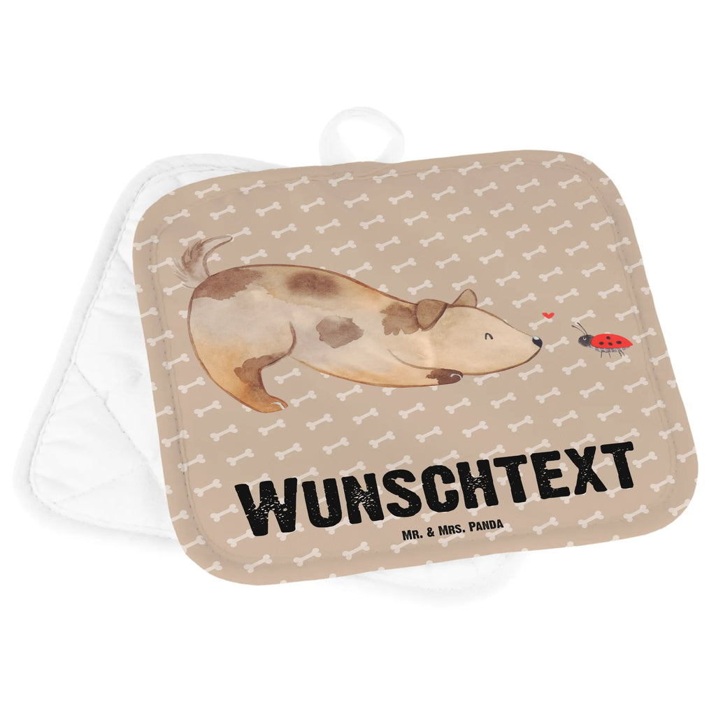 Personalisierte Topflappen Hund Marienkäfer Personalisierte Topfuntersetzer, Topflappen Set personalisiert, Personalisierter Ofenhandschuh, Topflappen personalisiert, Namensaufdruck, Topflappen mit Namen, Hund, Hundemotiv, Haustier, Hunderasse, Tierliebhaber, Hundebesitzer, Sprüche, Hunde, Hundespruch, Mischling, Mischlinghund, Marienkäfer