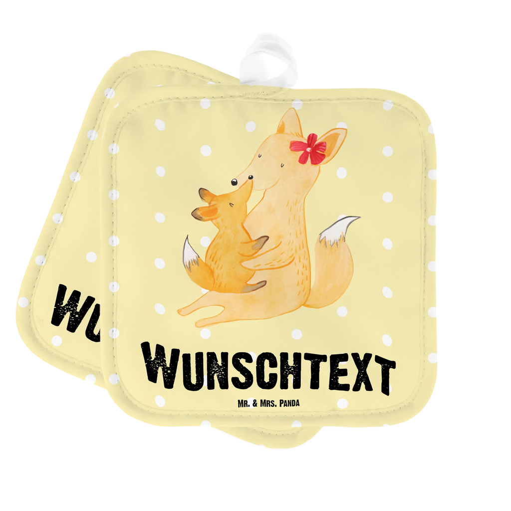 Personalised pot holder Fox mummy Personalisierte Topfuntersetzer, Personalisierter Ofenhandschuh, Namensaufdruck, Topflappen Set personalisiert, Topflappen mit Namen, Topflappen personalisiert, Familie, Vatertag, Muttertag, Bruder, Schwester, Mama, Papa, Oma, Opa, Mutter, Beste Tochter, Geschenk, Tochter, Lieblingstochter