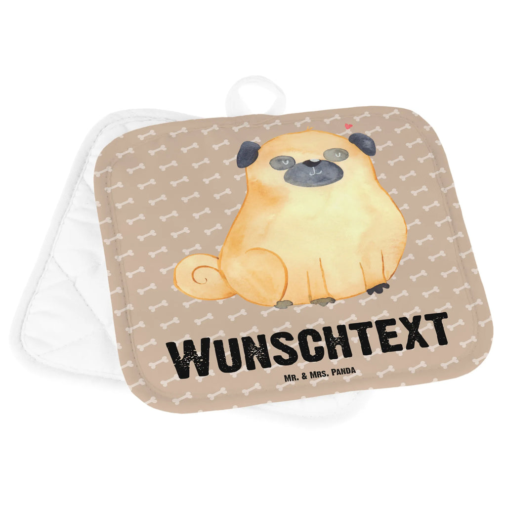 Personalisierte Topflappen Mops Topflappen Set personalisiert, Personalisierter Ofenhandschuh, Topflappen personalisiert, Namensaufdruck, Personalisierte Topfuntersetzer, Topflappen mit Namen, Hund, Hundemotiv, Haustier, Hunderasse, Tierliebhaber, Hundebesitzer, Sprüche, Liebe, Mops, Hundeliebe