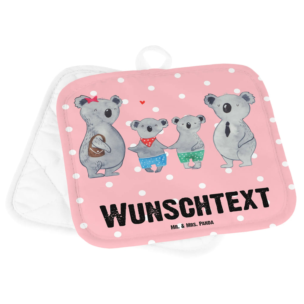 Personalised pot holder Koala family with two kids Personalisierter Ofenhandschuh, Namensaufdruck, Topflappen Personalisiert, Topflappen Set Personalisiert, Personalisierte Topfuntersetzer, Topflappen mit Namen, Schwester, Familie, Vatertag, Opa, Oma, Muttertag, Papa, Mama, Bruder, Beste Familie, Familienleben, Koalafamilie, Koalabär, Lieblingsfamilie, Koala, Familienzeit