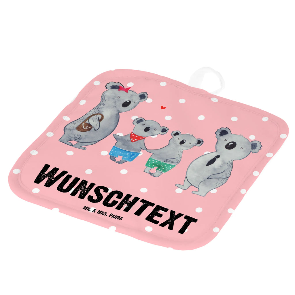 Personalised pot holder Koala family with two kids Personalisierter Ofenhandschuh, Namensaufdruck, Topflappen Personalisiert, Topflappen Set Personalisiert, Personalisierte Topfuntersetzer, Topflappen mit Namen, Schwester, Familie, Vatertag, Opa, Oma, Muttertag, Papa, Mama, Bruder, Beste Familie, Familienleben, Koalafamilie, Koalabär, Lieblingsfamilie, Koala, Familienzeit