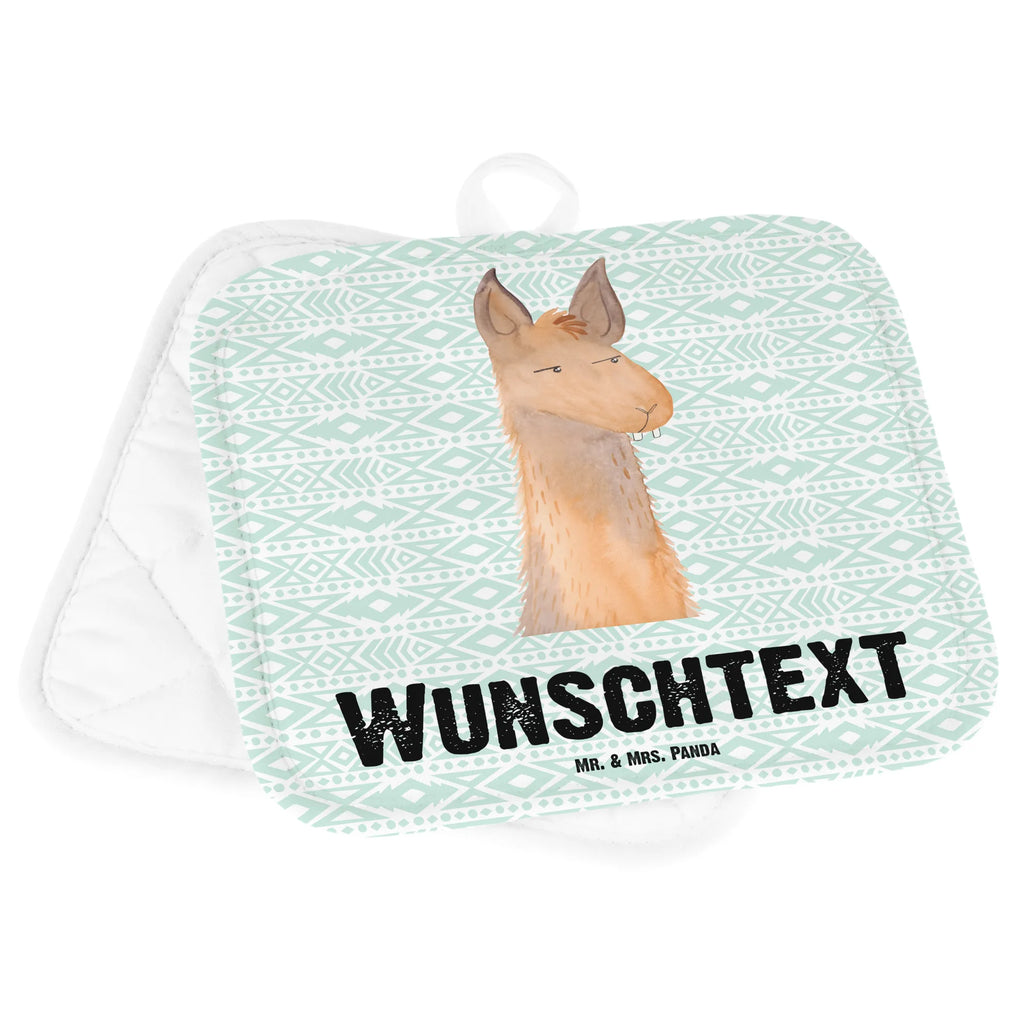 Personalised pot holder llama head Annoyed Llama, llama, alpaca, trendy animal, lamas, boss, best friend, apprentice, being right, partner, girlfriend, lama, office, being annoyed, office life