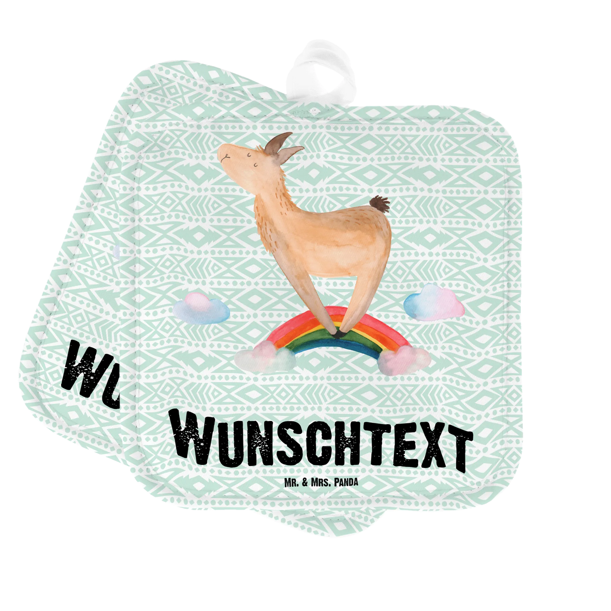 Personalisierte Topflappen Lama Regenbogen Topfhandschuhe personalisiert, Küchentextilien personalisiert, Personalisierte Topfhandschuhe, Topflappen bedrucken, Topflappen selbst gestalten, Topflappen Set Personalisiert, Topflappen mit Namen, Küchenaccessoires personalisiert, Küchenzubehör personalisiert, Topfhandschuhe mit Namen, Topflappen Personalisiert, Personalisierte Topflappen, Lama, Alpaka, Schule, Außenseiter, Regenbogen, Wolkenland, Lamas, Abi, Haters Gonna Hate, Selbstständig, Freiheit, Hobby, Haters