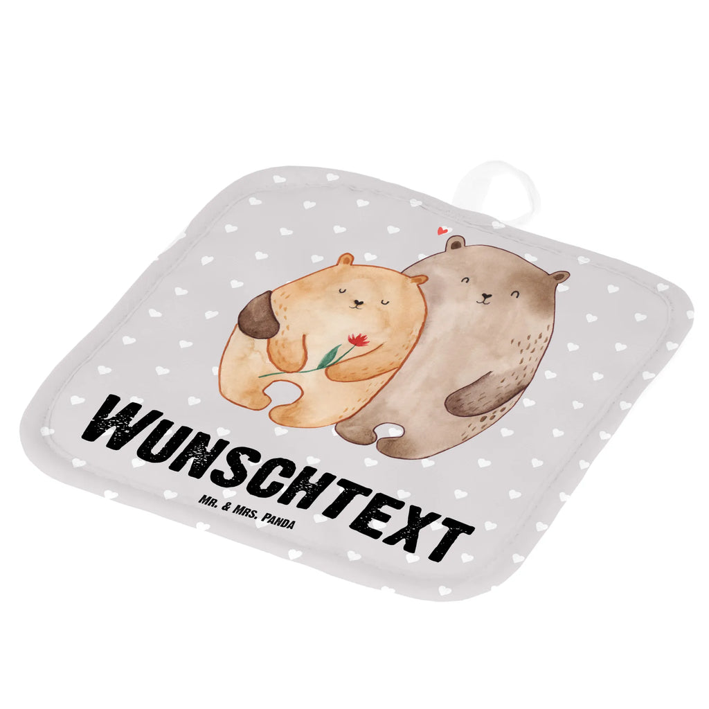 Personalisierte Topflappen Bären Liebe Personalisierter Ofenhandschuh, Topflappen personalisiert, Topflappen mit Namen, Namensaufdruck, Topflappen Set personalisiert, Personalisierte Topfuntersetzer, Liebe, Partner, Freund, Freundin, Ehemann, Ehefrau, Heiraten, Verlobung, Heiratsantrag, Liebesgeschenk, Jahrestag, Hocheitstag, Verliebt, Geschenk Hochzeit, Geschenk Freundin, Liebesbeweis, Verlobt, Bären, Verheiratet, Bär, Geschenk Freund, Hochzeitstag, Bärchen
