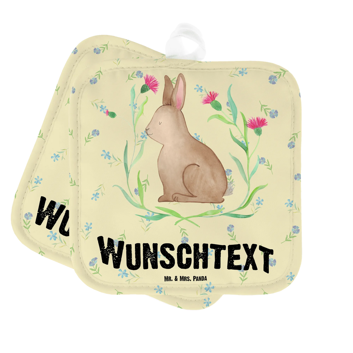 Personalisierte Topflappen Hase Sitzen Topflappen mit Namen, Topflappen Personalisiert, Topflappen bedrucken, Topflappen selbst gestalten, Personalisierte Topfhandschuhe, Topfhandschuhe personalisiert, Küchenzubehör personalisiert, Küchentextilien personalisiert, Personalisierte Topflappen, Topfhandschuhe mit Namen, Topflappen Set Personalisiert, Küchenaccessoires personalisiert, Ostern, Osterdeko, Osterhase, Osternest, Ostergeschenke, Geschenke zu Ostern, Ostern Geschenk, Ostergeschenke Kinder, Ostern Kinder, Osterblume, Grüße, Kaninchen, Frohe Ostern, Ostergrüße, Hase, Liebe