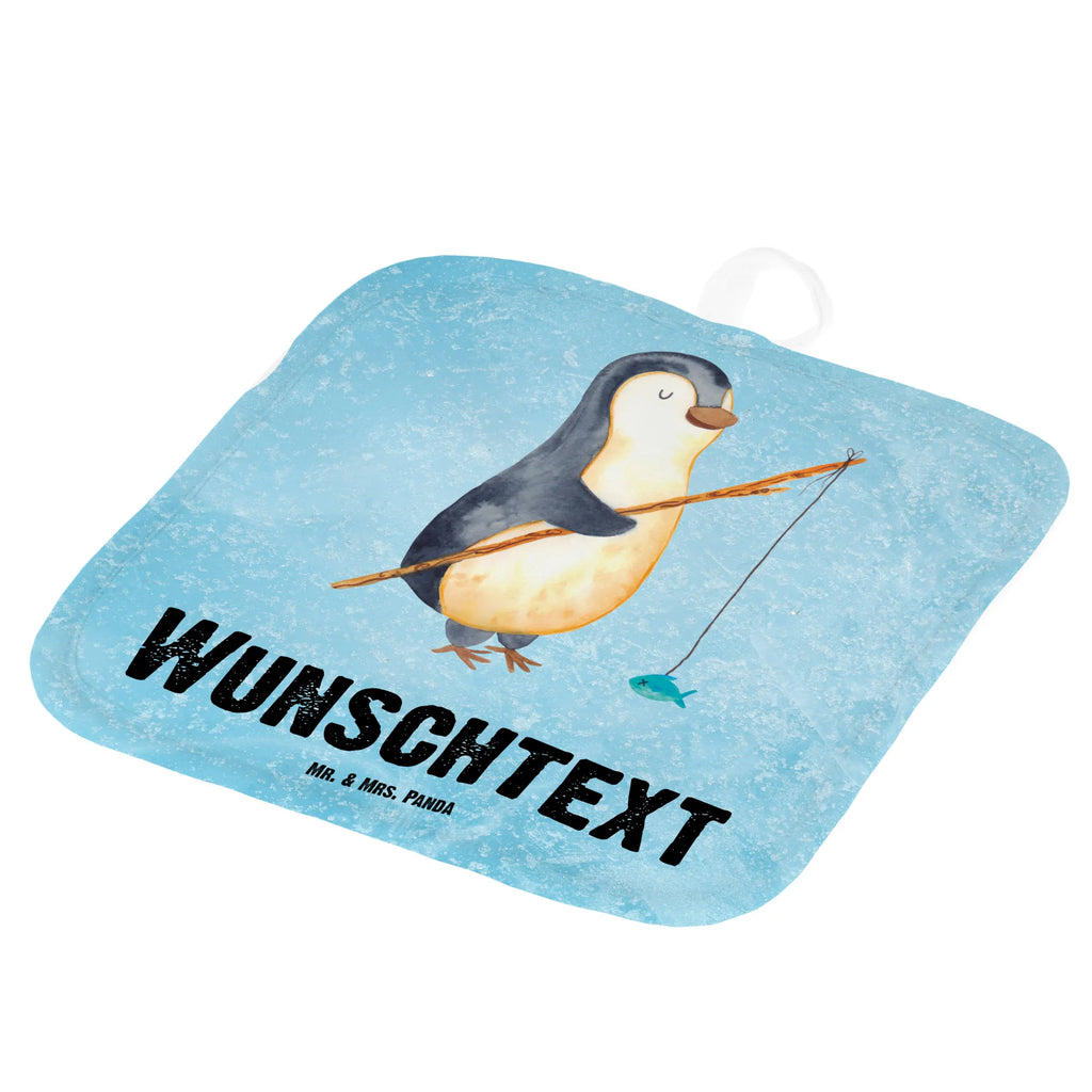 Personalised pot holder Penguin angler Penguin, North Pole, Winter, Penguins, vacation, daily schedule, planner, new start, motivation, angler, weekend, penguin, gift, gift idea, friends, penguins, fishing, plan, daydreams, hobby