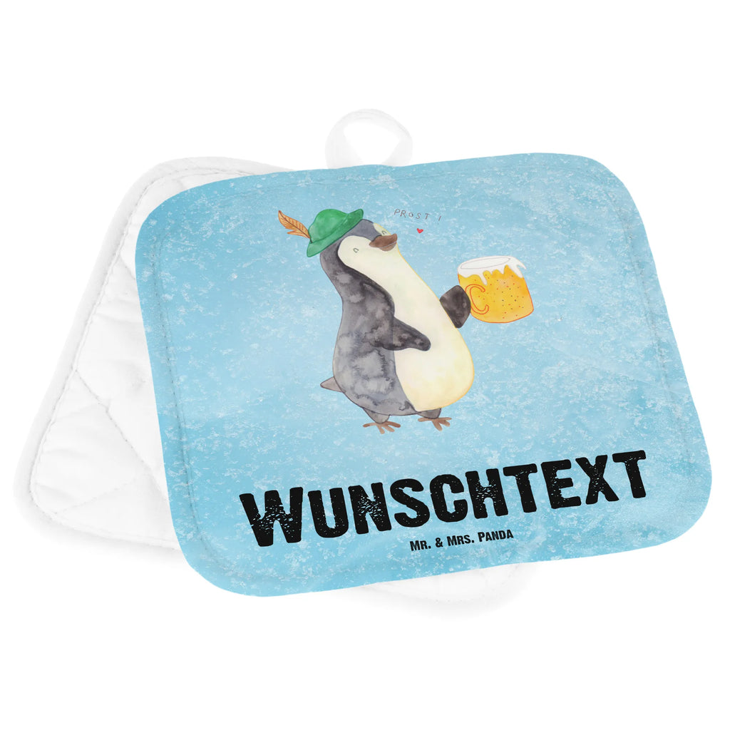 Personalised pot holder Penguin Beer Penguin, North Pole, Winter, Penguins, penguins, Oktoberfest, beer