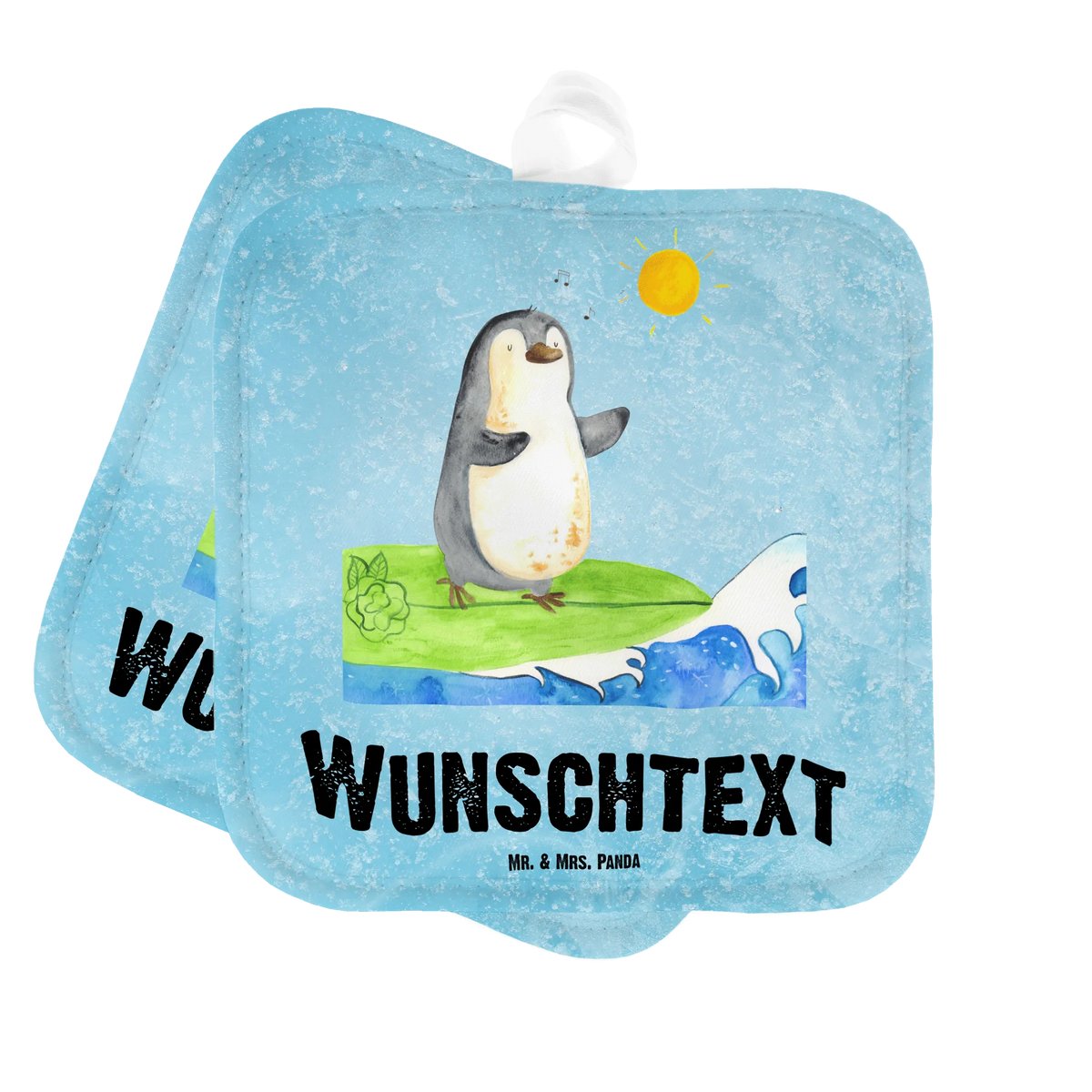Personalisierte Topflappen Pinguin Surfer Topflappen selbst gestalten, Topflappen mit Namen, Topflappen Set Personalisiert, Topflappen bedrucken, Topfhandschuhe mit Namen, Topfhandschuhe personalisiert, Küchenaccessoires personalisiert, Küchentextilien personalisiert, Personalisierte Topflappen, Küchenzubehör personalisiert, Personalisierte Topfhandschuhe, Topflappen Personalisiert, Pinguin, Wellen, Wellen Reiten, Surfen, Pinguine, Urlaub, Portugal, Hawaii, Surfer