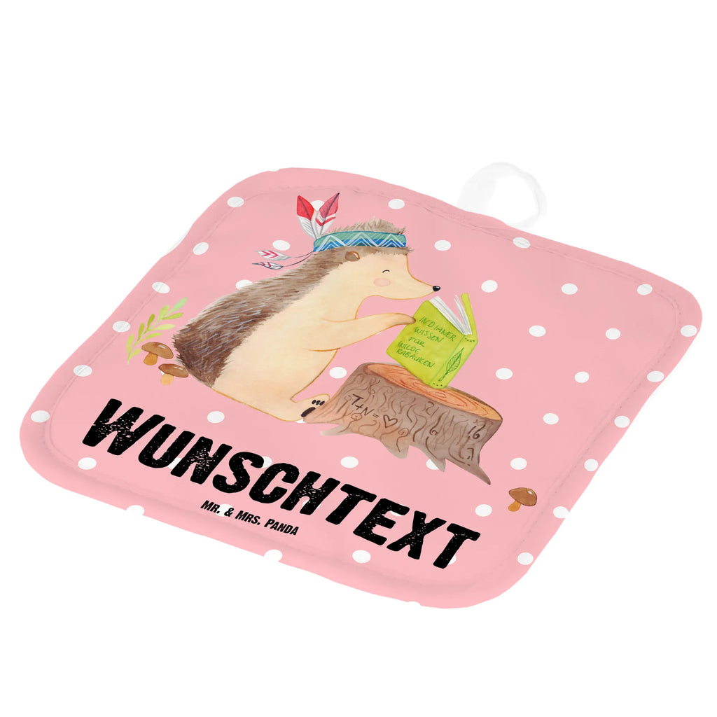 Spersonalizowane rękawice kuchenne jeż Ozdoba z piór Personalisierter Ofenhandschuh, Namensaufdruck, Topflappen Set personalisiert, Topflappen mit Namen, Personalisierte Topfuntersetzer, Topflappen personalisiert, Waldtiere, Tiere, Indianer, Abenteuer, Lagerfeuer, Igel, Camping