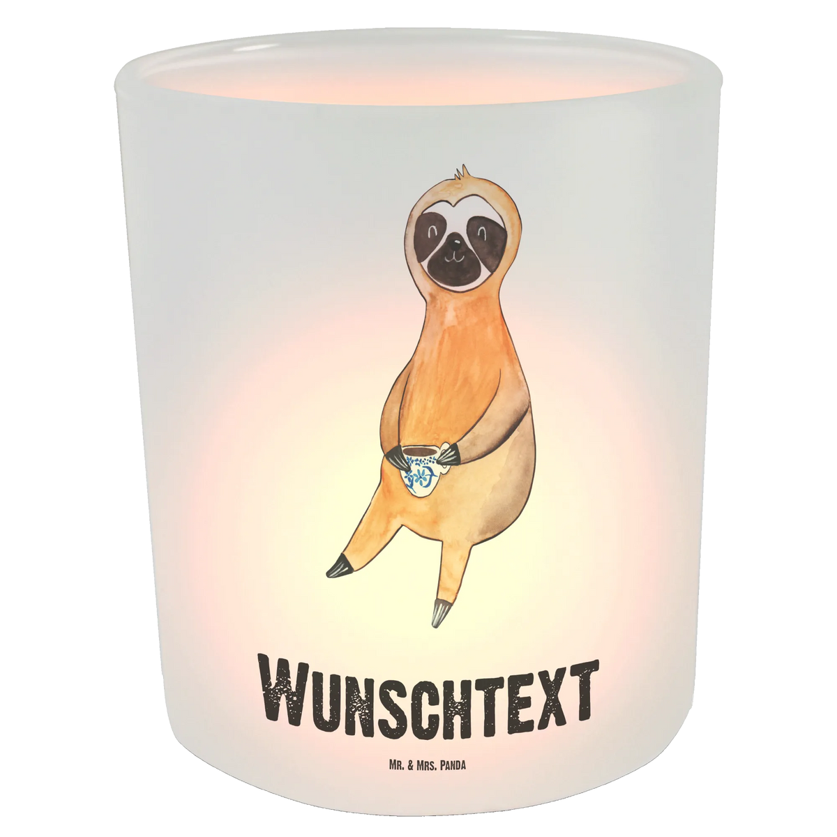 Personalised lantern sloth Coffee Sloth, sloth, trend animal, coffee cup, lazy, early riser, morning grumbler, connoisseur, coffee, favourite animal, first coffee