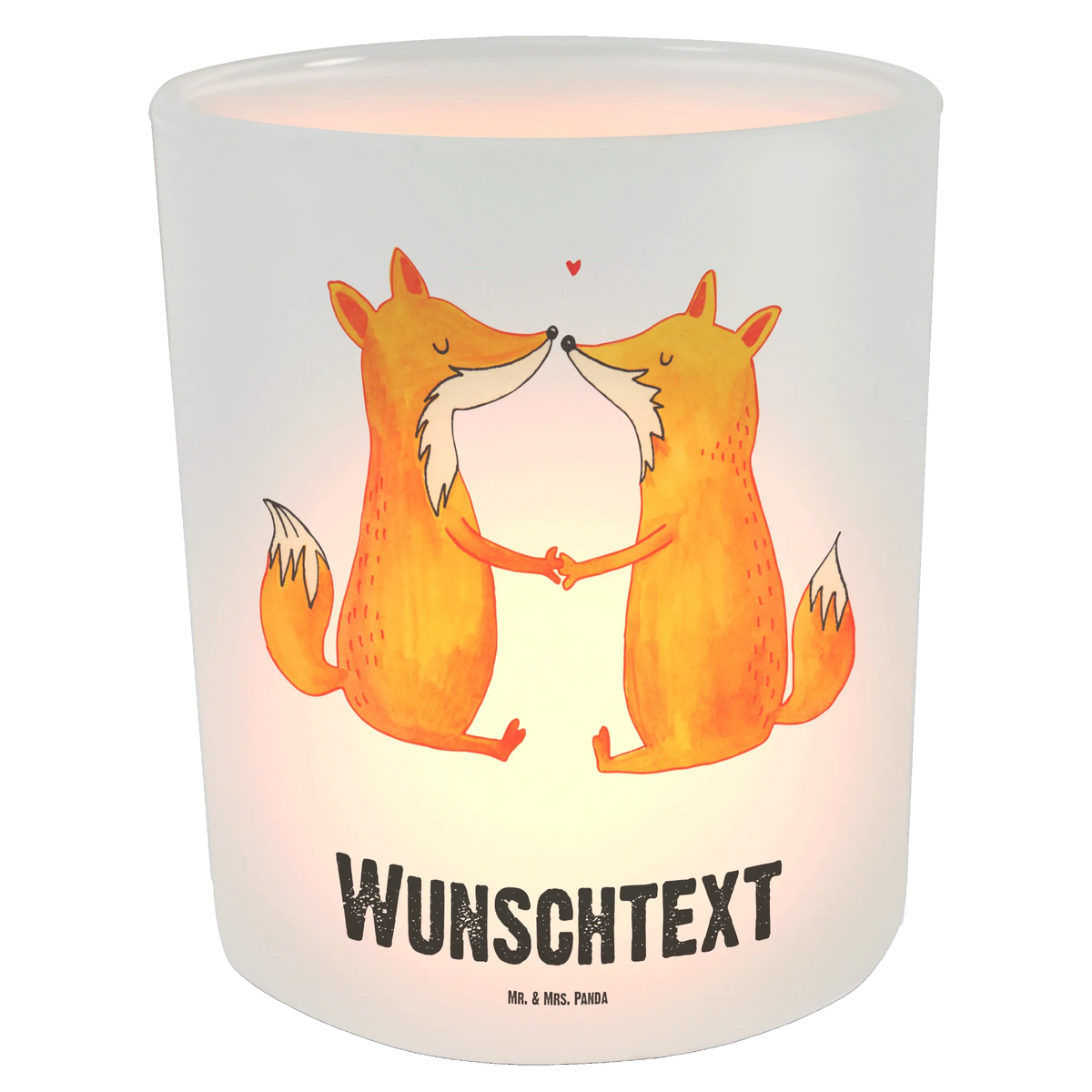 Personalised lantern foxes Love fox, foxes, forest wildlife, clever as a fox, animal lover, proof of love, fiancée, couple, marriage, love, husband, girlfriend, boyfriend, lovers, partner, wife