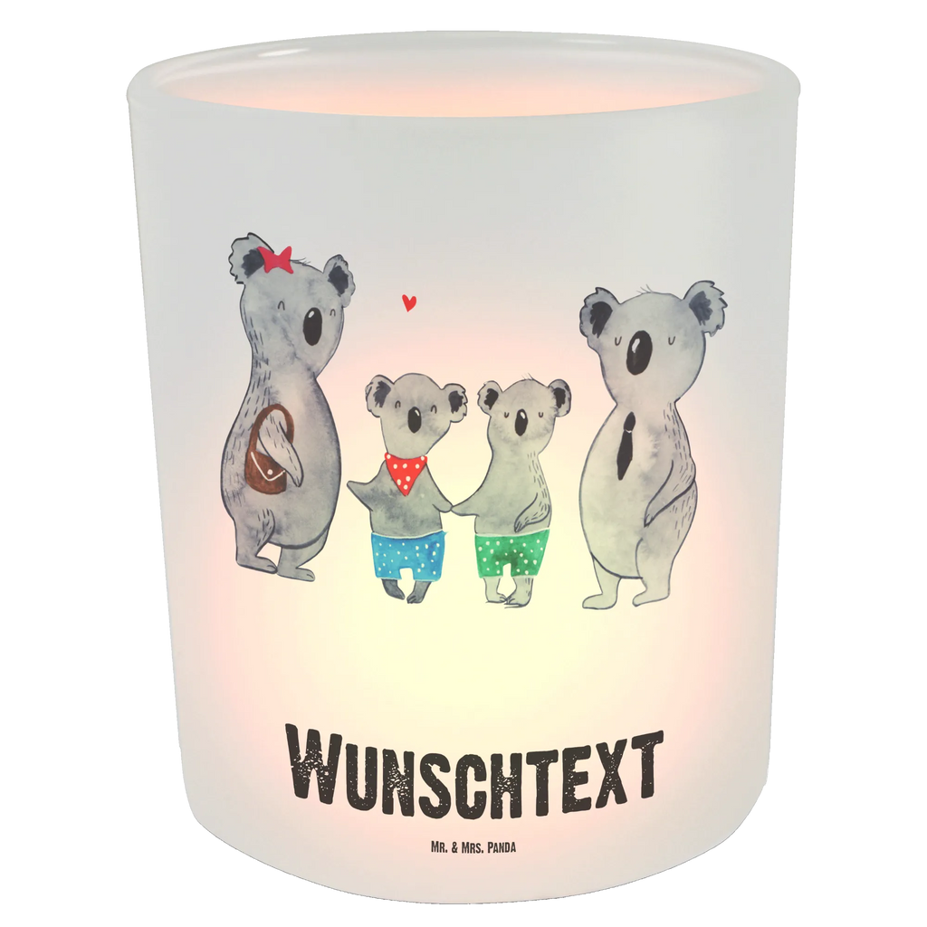 Personalised lantern Koala family with two kids Family, Father's Day, Mother's Day, brother, sister, Mom, Dad, koala family, family time, family, family life, koala bear, favourite family, koala, best family