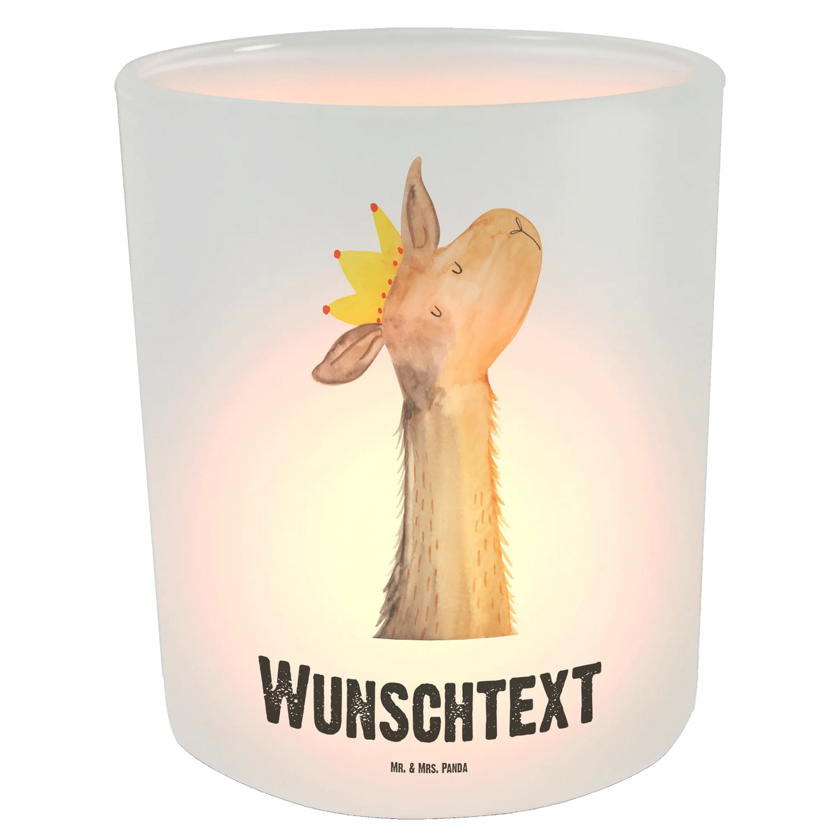 Personalised lantern llama head king Llama, llama, alpaca, trendy animal, high school graduation, colleague, office colleague, king, dad, lamas, boss, supervisor, girlfriend, lama, mum, queen