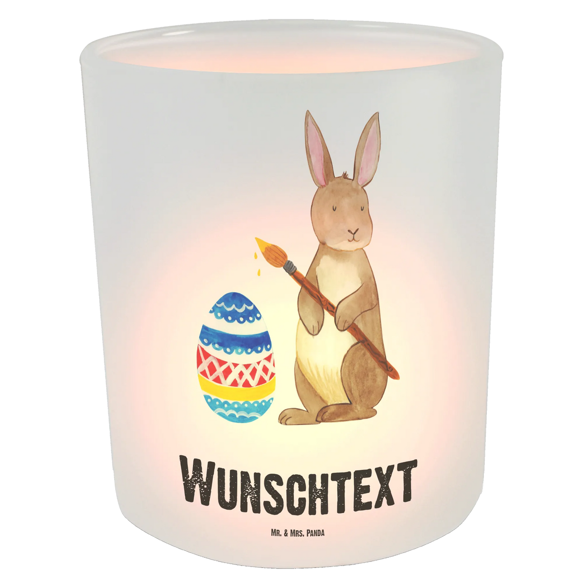 Personalised lantern Hare painting eggs Easter, Easter bunny, egg painting, Easter greetings, Happy Easter, rabbit, painted Easter eggs, Easter egg, Easter flower