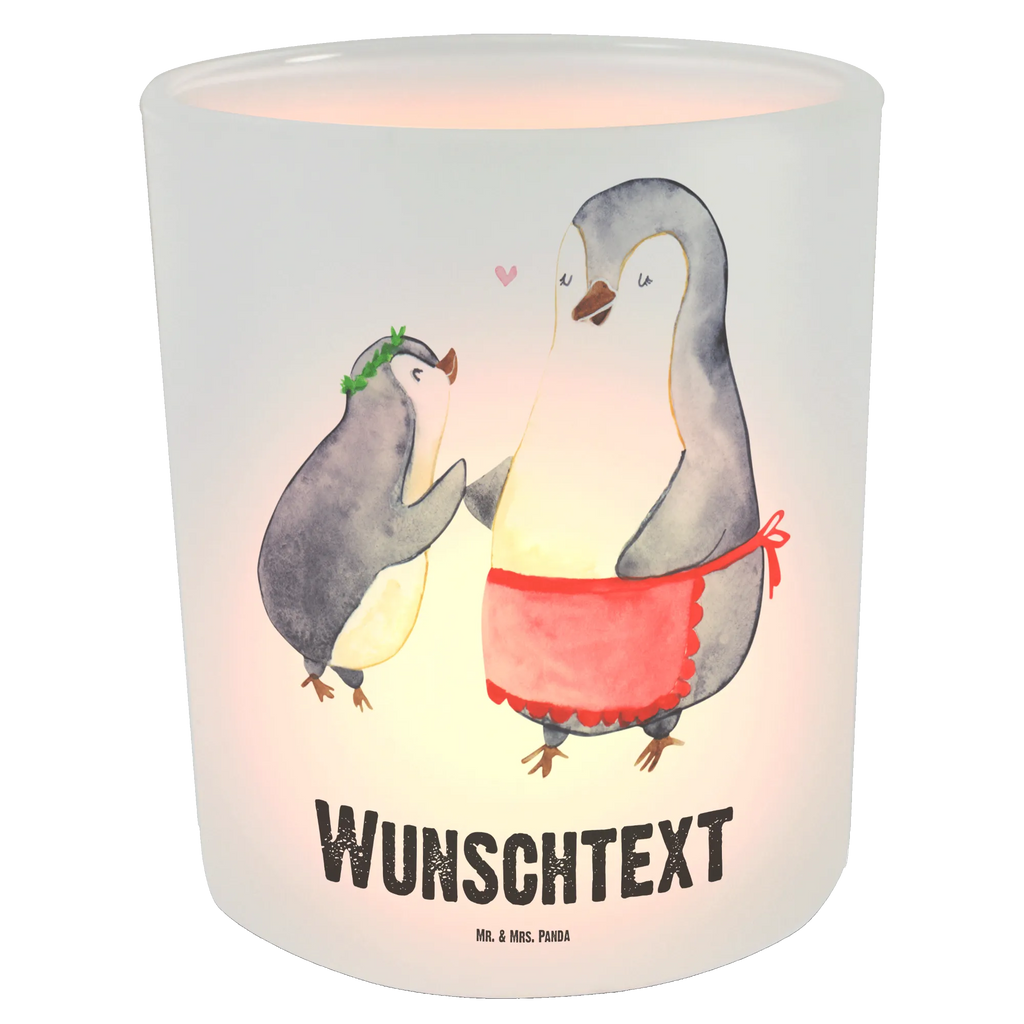 Personalised lantern Penguin with child Family, Father's Day, Mother's Day, brother, sister, Mom, Dad, Mummy, Birthday, Mother, Mommy, Gift