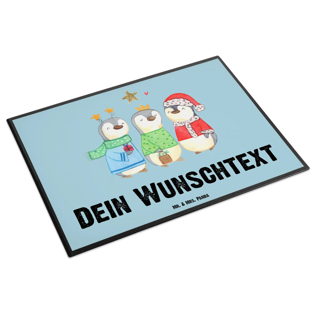 Personalised desk pad wintertime Holy Three Kings Winter, Christmas, Christmas time, snow, Santa Claus, Christmas days, Christmas present, Christmas Eve, Epiphany