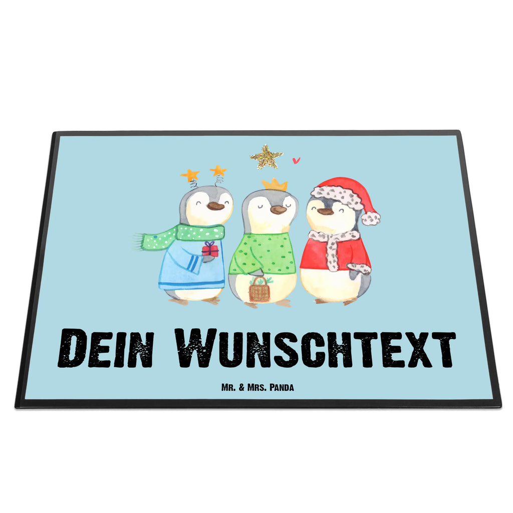 Personalised desk pad wintertime Holy Three Kings Winter, Christmas, Christmas time, snow, Santa Claus, Christmas days, Christmas present, Christmas Eve, Epiphany