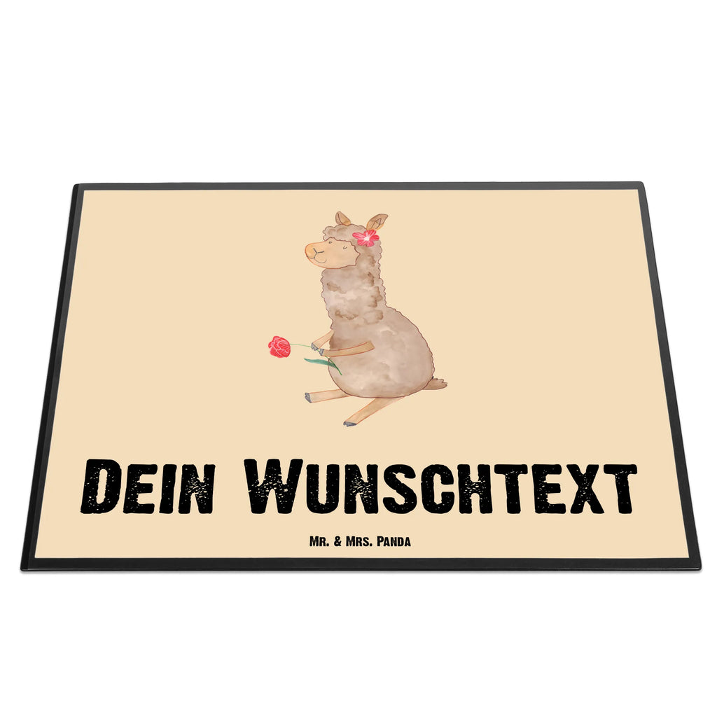 Personalisierte Schreibtischunterlage Alpaka Blume Namenspersonalisierung, Schreibtisch Unterlagen mit Namen, Selbst gestalten, Namensaufdruck, Personalisierte Schreibtisch Unterlagen, Schreibunterlage mit Namen, Personalisierte Schreibtischauflage, Schreibtischauflage mit Namen, Personalisierte Schreibunterlage, Alpaka, Lama, Motiv Alpaka, Alpaka Dekor, Alpaka Geschenk, Alpaka Witz, Lamas, Alpaka Dekoration, Alpaka Zitat, Blume, Alpaka Spruch