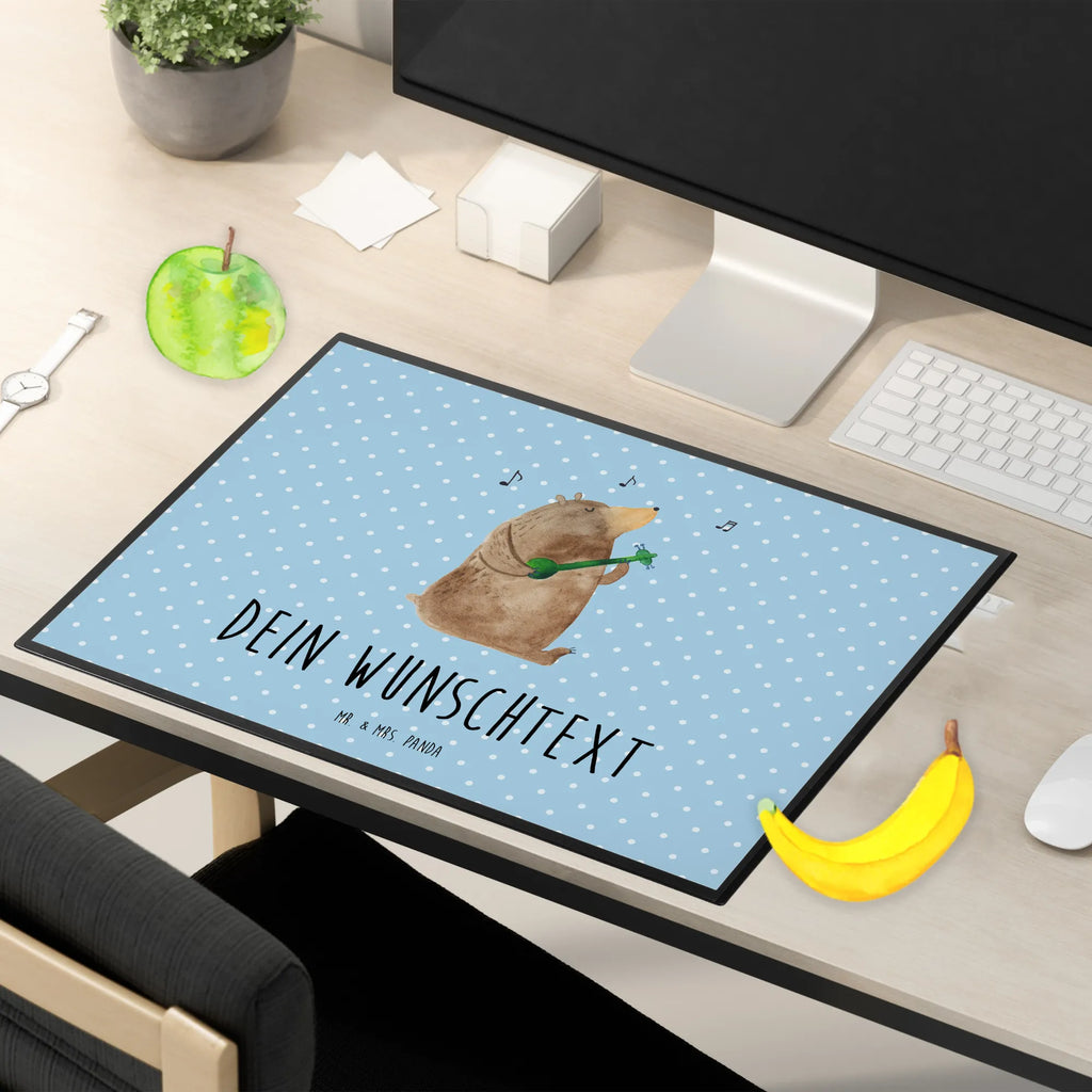 Personalisierte Schreibtischunterlage Bär Lied Namensaufdruck, Namenspersonalisierung, Schreibtisch Unterlagen mit Namen, Personalisierte Schreibtisch Unterlagen, Schreibtischauflage mit Namen, Personalisierte Schreibunterlage, Personalisierte Schreibtischauflage, Schreibunterlage mit Namen, Selbst gestalten, Bär, Teddy, Teddybär, Partner, Liebeslied, Frau, Bärchen, Herz, Geschenk, Lied, Valentinstag, Freundin, Valentine, Spruch, Bear, Song, Liebe