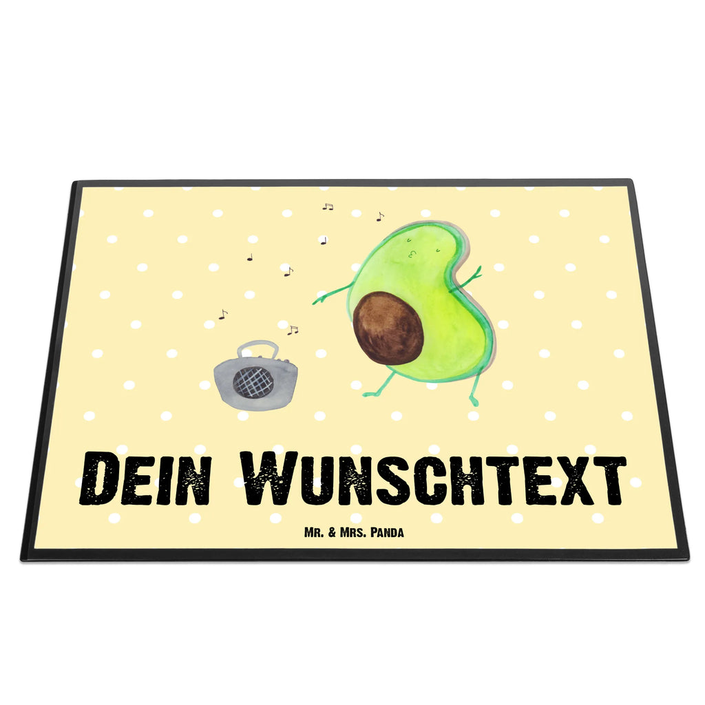Personalised desk pad avocado Dance avocado, vegetables